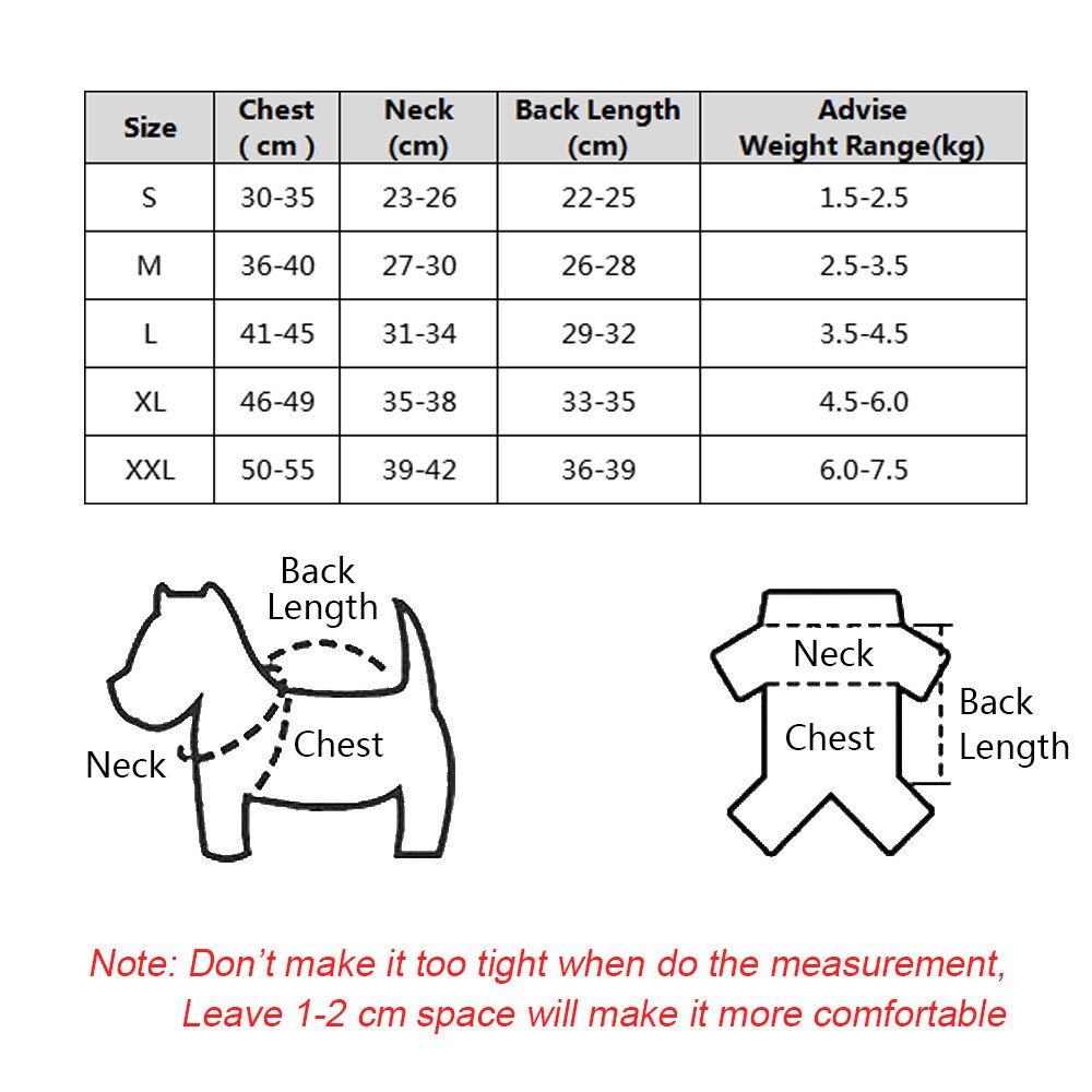 1 pc Pet Clothes For Dogs Chihuahua Warm