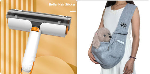 2 In 1 Pet Hair Removal Roller Multifunctional Portable Washable Hair