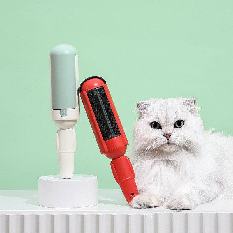 Fur Remover Brush with Easy Grip Handle for Pets, Portable Lint