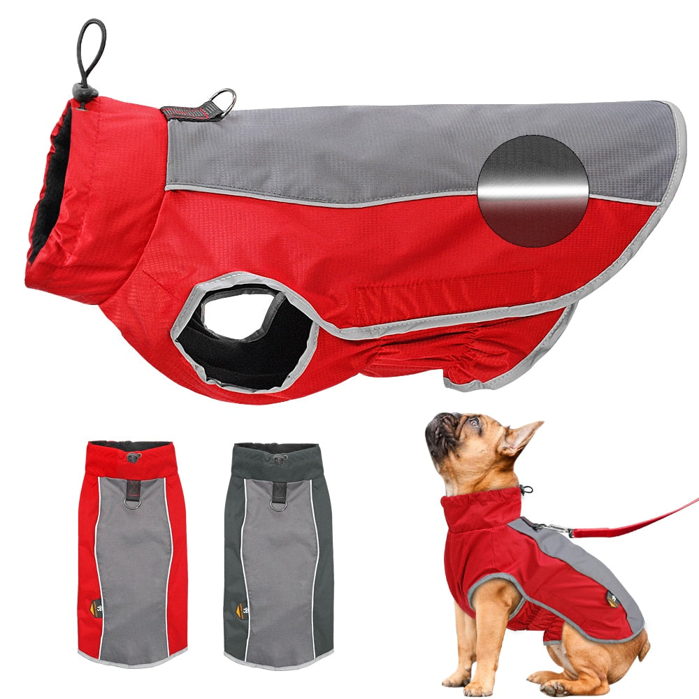 Dog Clothes Reflective Waterproof Pet Jacket