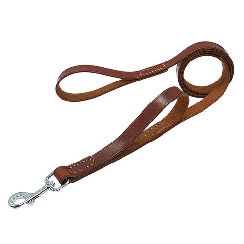 Geniune Leather Pet Dog Leash Rope Pet K9 Training