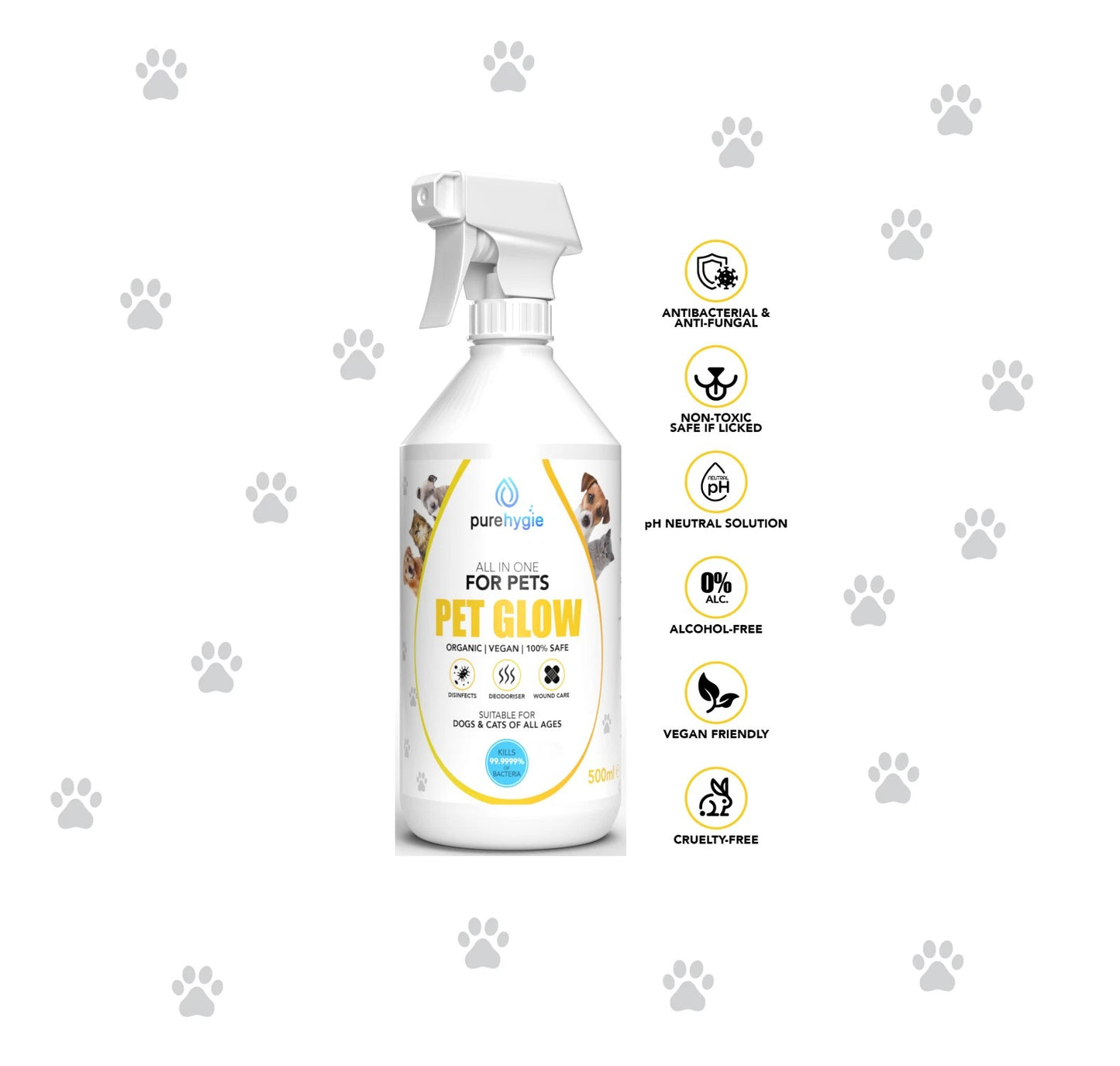 All In One For Pets Deodoriser | Disinfects | Wound Care