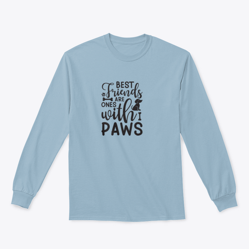 Best Friends Are Ones With Paws Inspirational Quote About Pets Modern