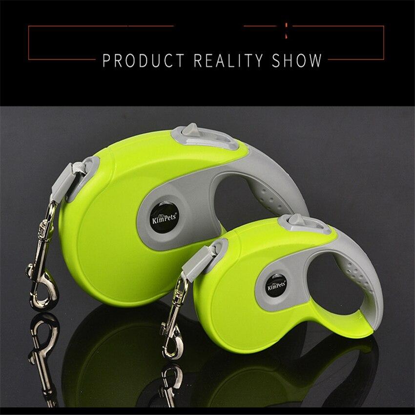Durable Pet Dog Leash Automatic Retractable Nylon Pets Traction Rope