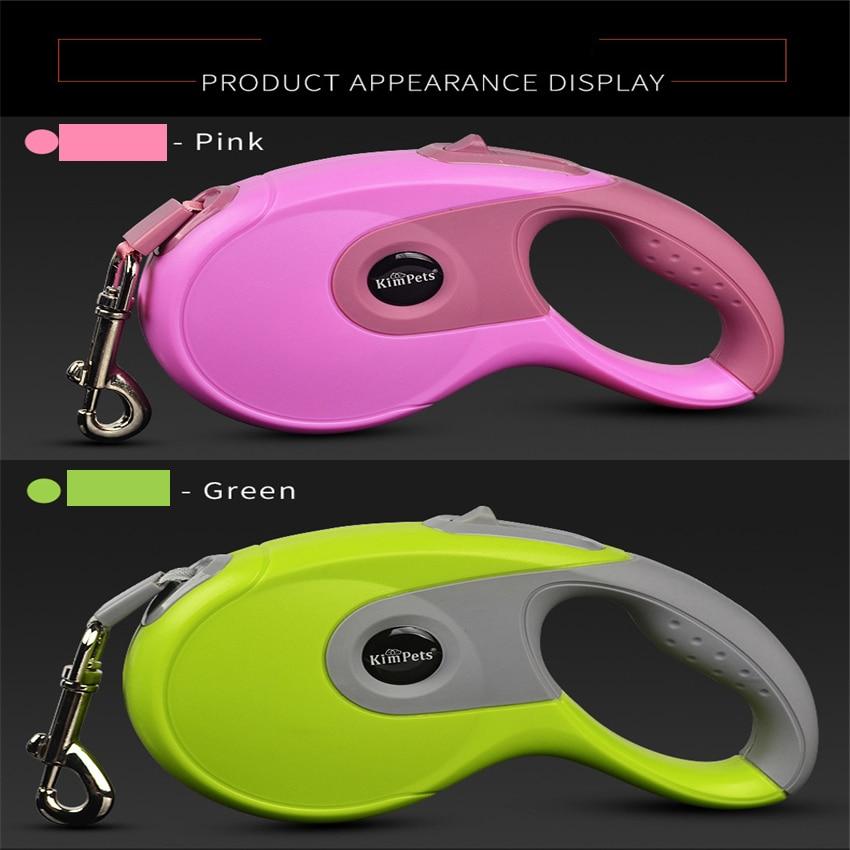 Durable Pet Dog Leash Automatic Retractable Nylon Pets Traction Rope