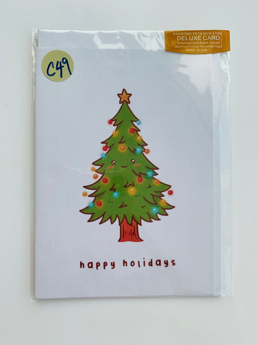 PETS GREETING CARD - #181