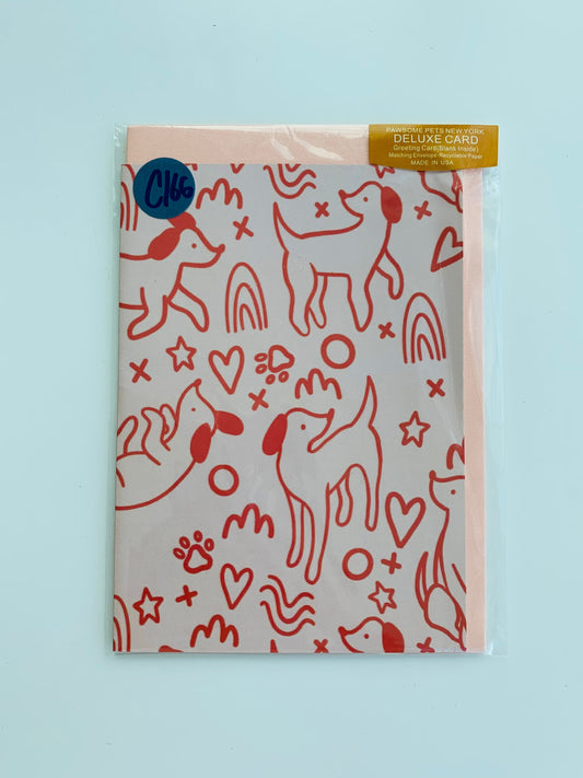 PETS GREETING CARD - #222